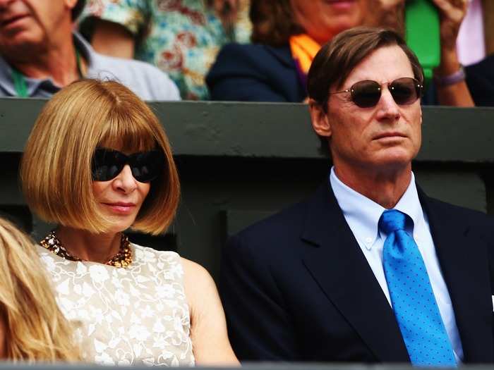 Wintour has now been with Texan investor Shelby Bryan for more than 15 years, though they are rarely seen together. Some have said that their relationship has mellowed her, telling the Guardian, "She smiles now and has been seen to laugh."