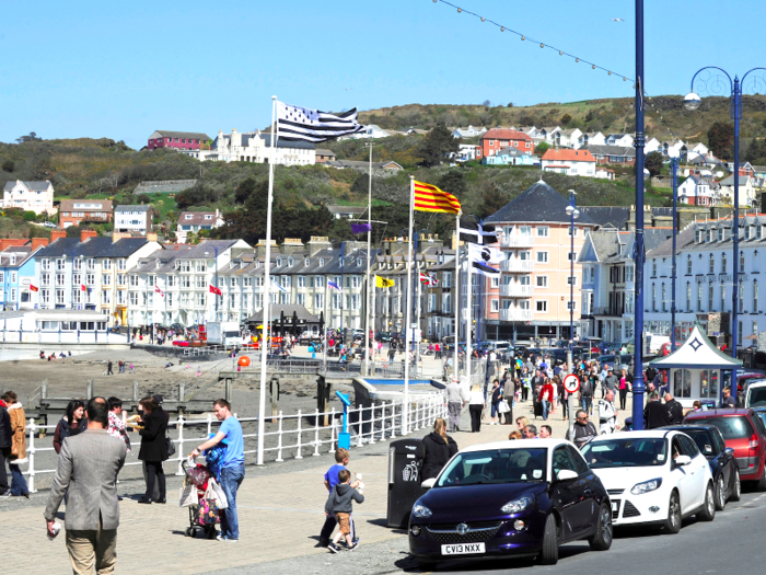 1. Aberystwyth — 8.3. Aberystwyth takes the top spot as Britain