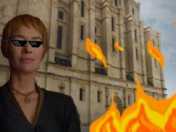 Does Cersei owe a ton of money to the Iron Bank still? (If so, is she gonna blow them up, too?)