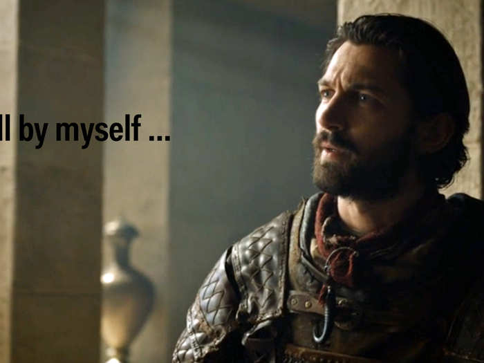 Who’s Daario going to hang out with now that everyone’s left him in Meereen?