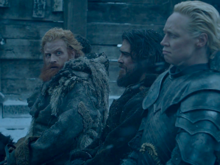 And finally, will Brienne and Tormund ever be reunited?