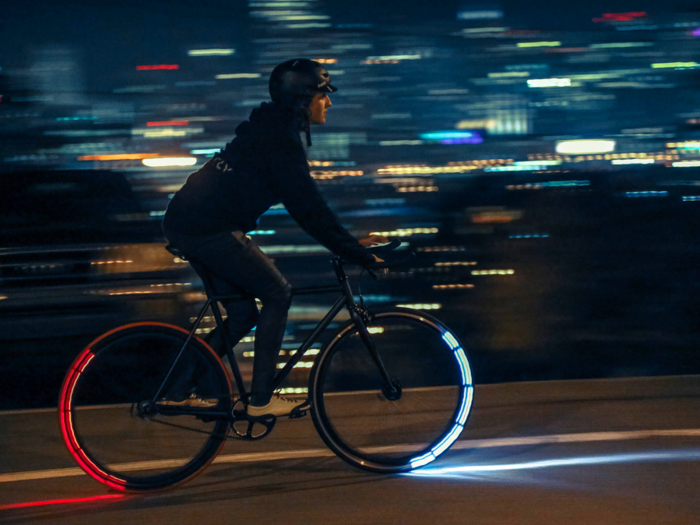 Revolights: To create a protective light display