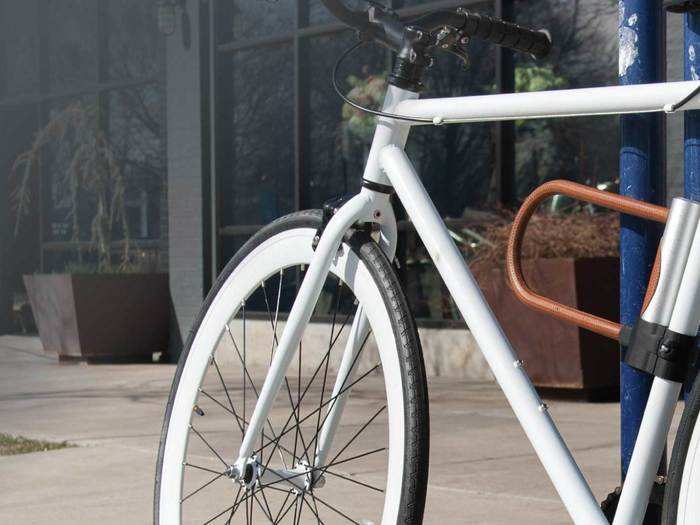 A Noke: To lock your bike via Bluetooth