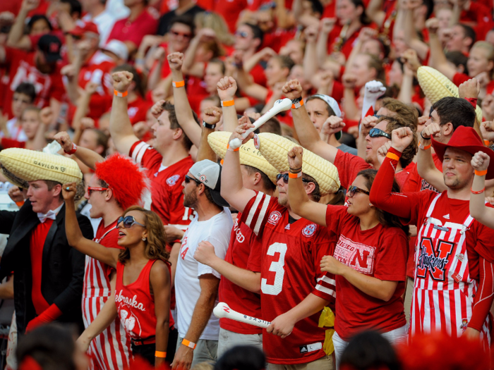 18. University of Nebraska at Lincoln — Students attending UNL love the fact that its a Big Ten school. The school