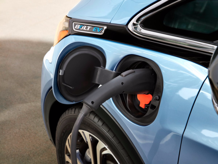 While charging, the car gains about 25 miles in range every hour. The car can fully charge in nine hours with a 240-volt unit.