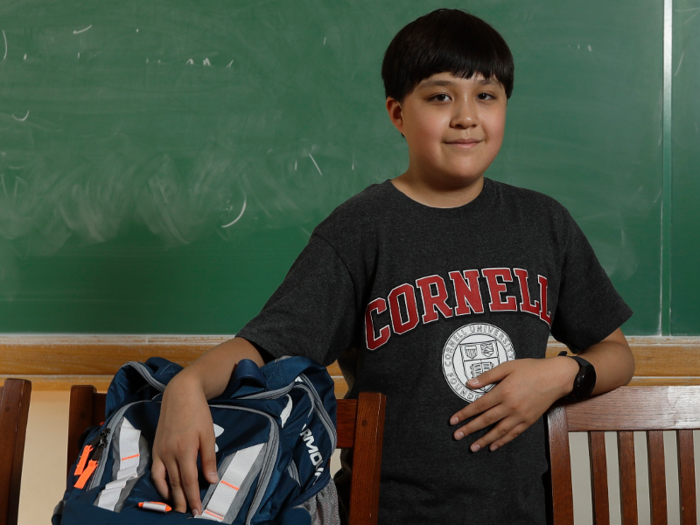 Jeremy Shuler, 12, just started his freshman year studying engineering at Cornell University. He could read English and Korean before he was 2 years old.