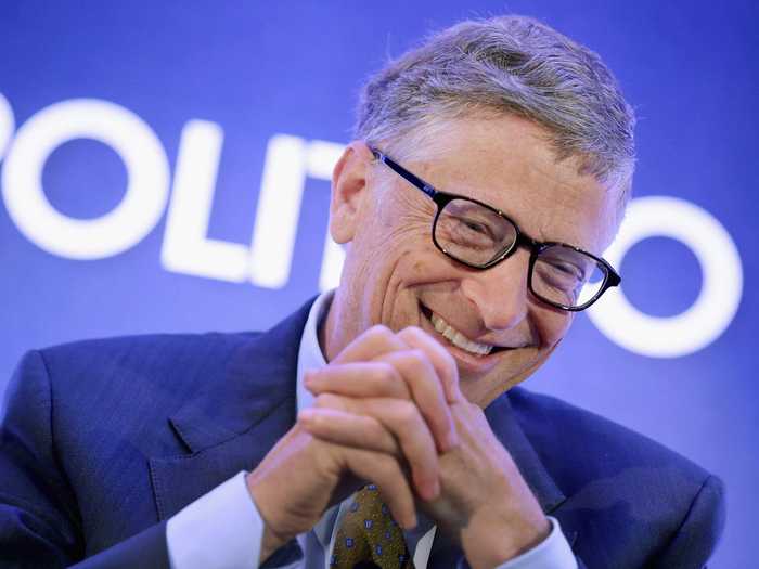 Bill Gates reads the national papers and gets a daily news digest