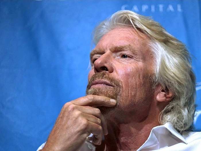 Richard Branson rises at 5 am to get a head start on his reading