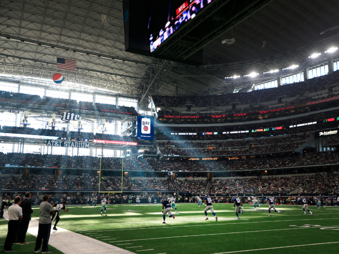Now check out these stunning photos from Cowboys Stadium...