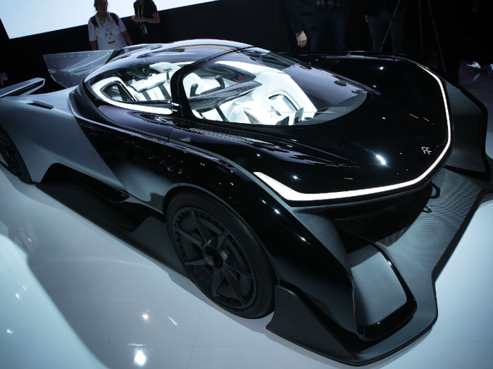 Faraday Future says it will have a car on the road within the next four years.