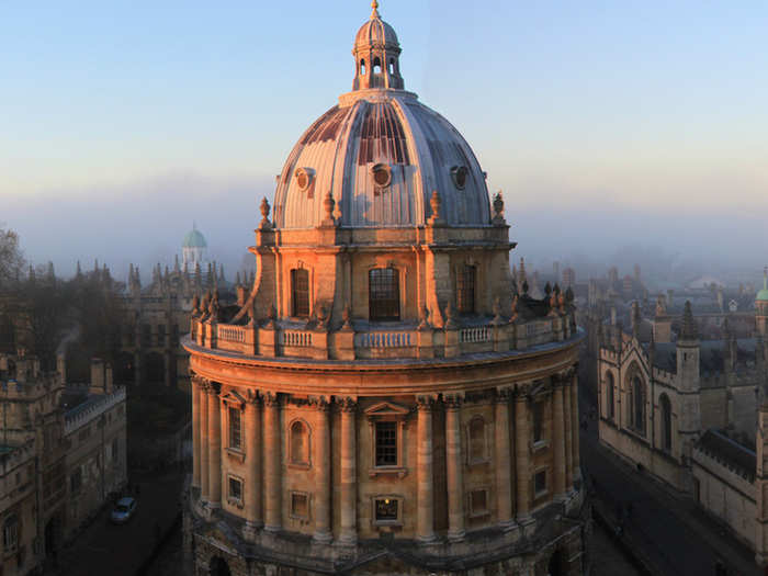 4. The University of Oxford is home to architectural masterpieces like the Bodleian Library, as well as 38 colleges that are just as stunning.