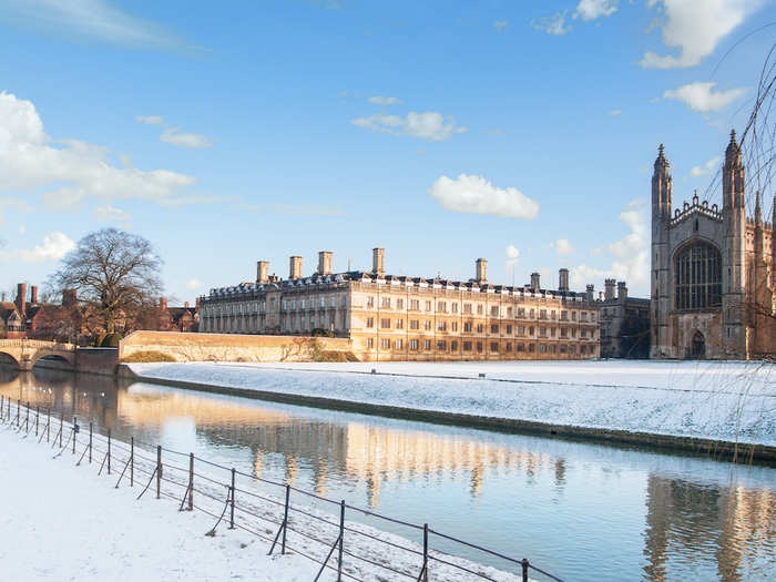 1. The University of Cambridge contains some of the most recognisable university buildings in the world. Arguably the most beautiful is King