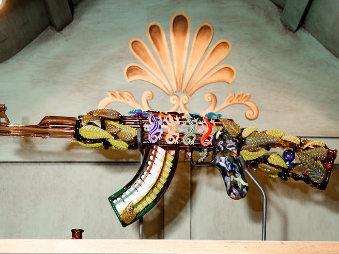 "Jungle Gun" by Robert Mickelsen and Calvin Mickle, costs $60,000.