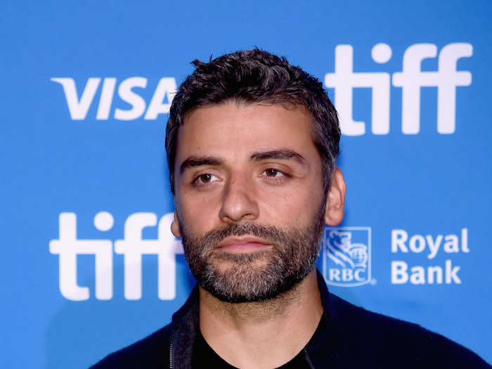 Oscar Isaac is there with his movie, "The Promise."