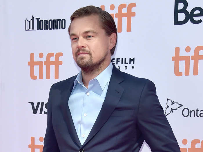 Leonardo DiCaprio showed up to support his climate-change documentary he produced, "Before the Flood."