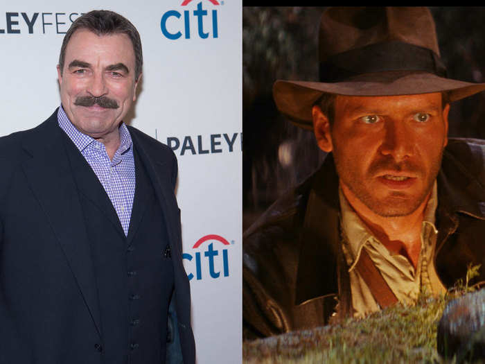 Tom Selleck had to pass up on playing Indiana Jones in "Raiders of the Lost Ark."