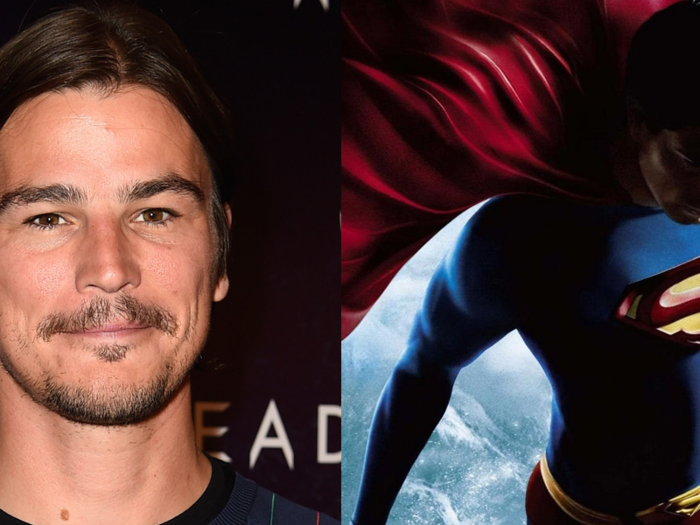 Josh Hartnett turned down the chance to play the Man of Steel in "Superman Returns."