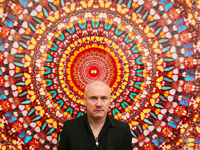 Artist Damien Hirst lives in the terrace.