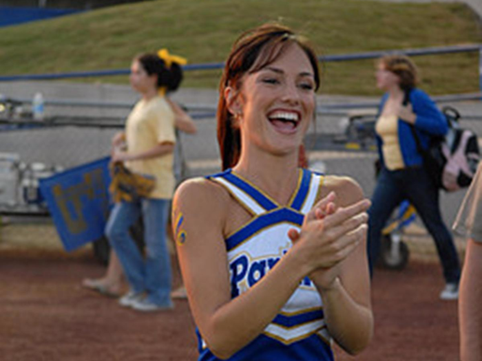 Minka Kelly played high-school cheerleader Lyla Garrity in "Friday Night Lights."