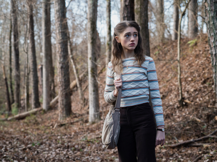 Natalia Dyer as Nancy Wheeler