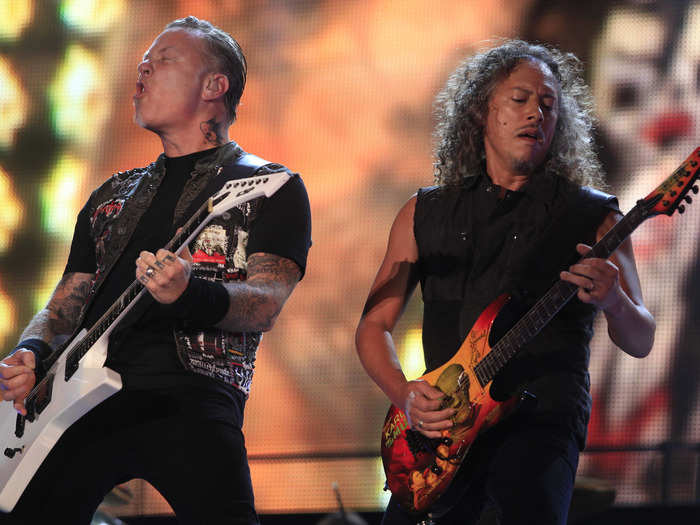 18. Metallica — 62 million units