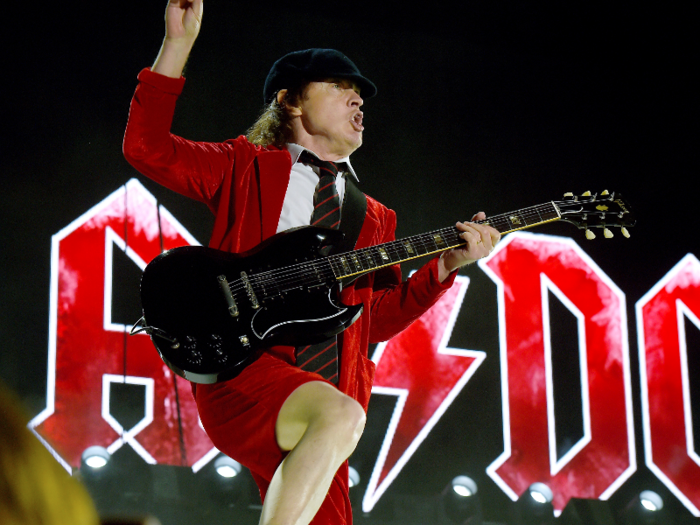 10. AC/DC — 72 million units