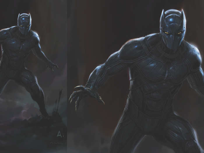 Early versions of Black Panther