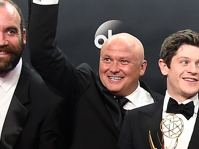 Conleth Hill, the Irish actor who plays Varys, shaves his head for the part.