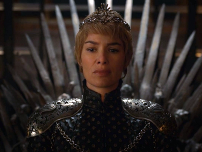 After the death of her son and her enemies, Cersei Lannister named herself Queen of Westeros.