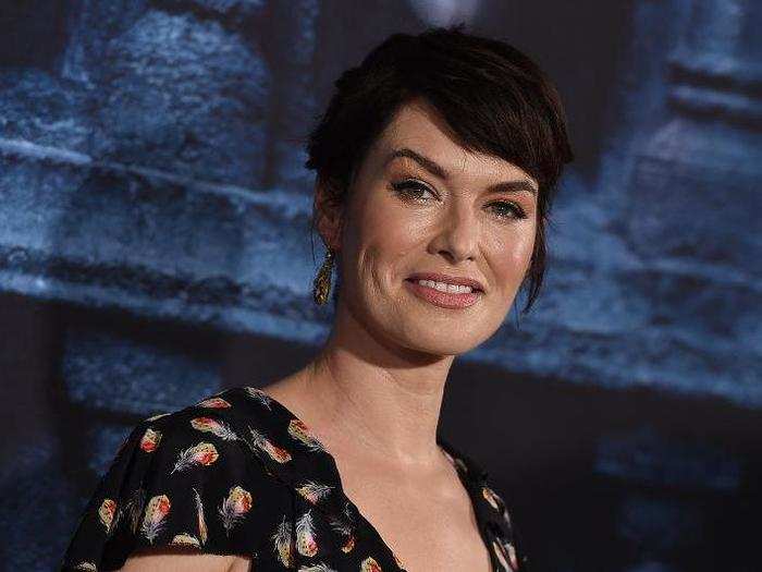 British actress Lena Headey was unable to attend the Emmy Awards. Her dark brown hair is very un-Lannister.