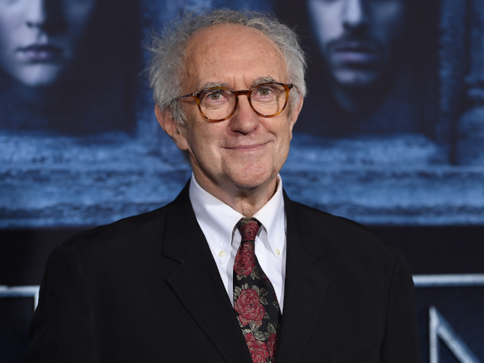 Jonathan Pryce is the Welsh actor and singer who plays the High Sparrow. He looks much kinder than his militant on-screen counterpart.