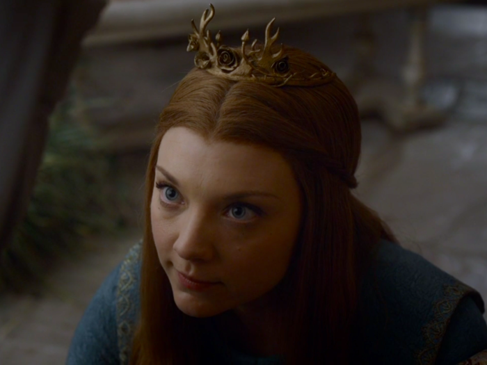 Margaery Tyrell sadly met her end in the devastating wildfire explosion in the Sept of Baelor in episode 10.