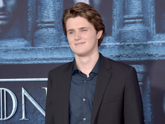 Eugene Simon — seen here with longer hair — is the British actor who plays Lancel.