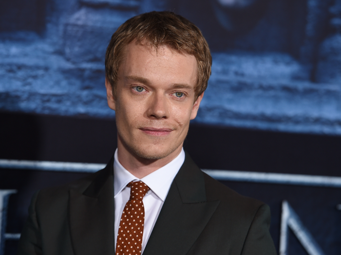 English actor Alfie Allen is much more clean cut than Theon. He