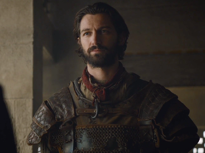 Daenerys broke the heart of her former lover Daario Naharis by having him stay behind in Meereen to keep the peace with the sellswords the Second Sons.