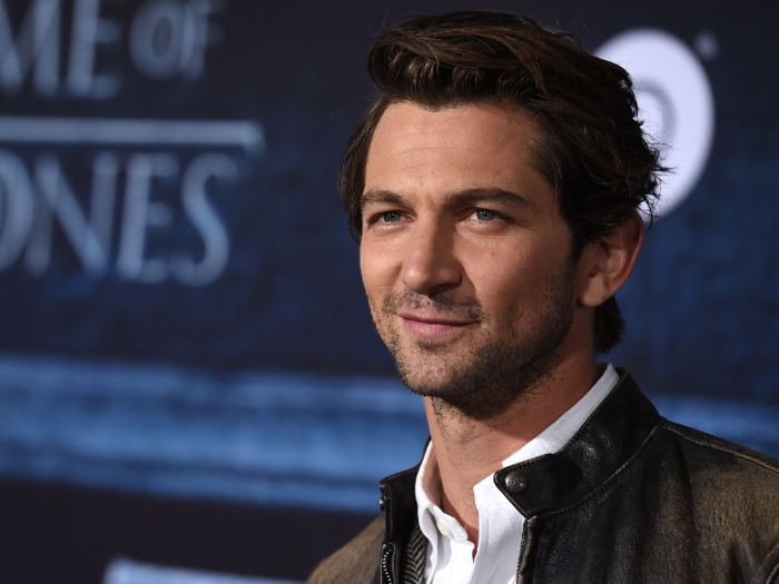 Dutch actor Michael Huisman has shorter hair than Daario, but is just as smoldering off-screen.