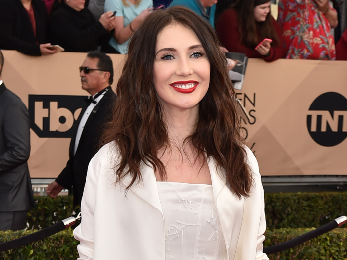 Carice van Houten is the Dutch actress who plays Melisandre. She seems much less serious than her character.