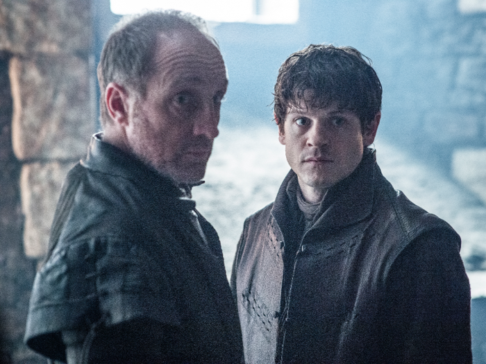 Ramsay murdered his father Roose Bolton after the former had a true-born son with his wife, Walda.