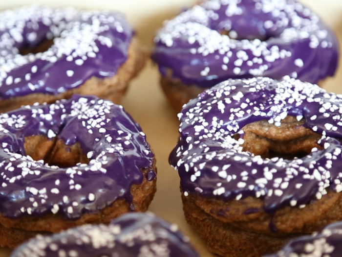 Ube doughnut, Manila Social Club