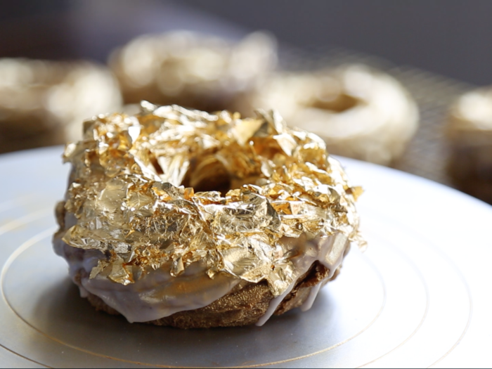 Golden Cristal Ube Doughnut, Manila Social Club