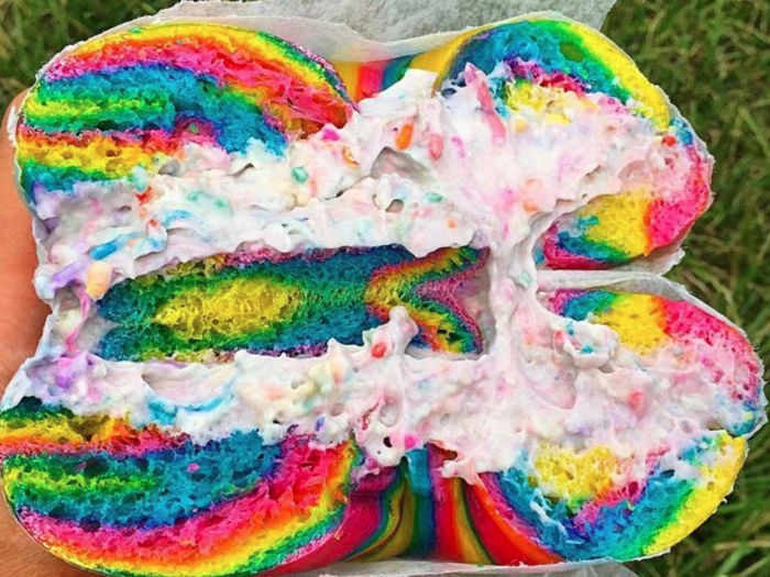 Rainbow Bagel, The Bagel Store