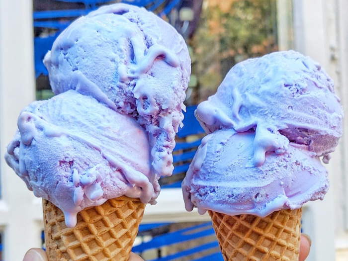 Ube macapuno ice cream, 2nd City