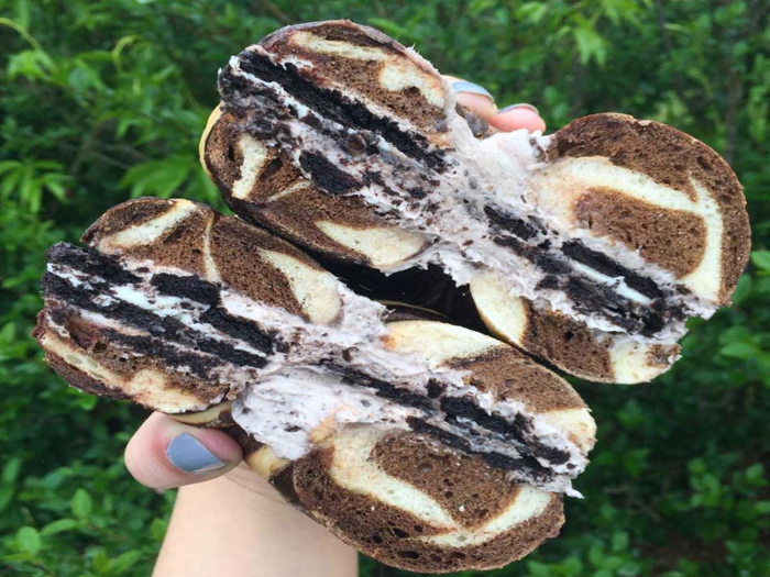 Oreo Bagel, The Bagel Nook