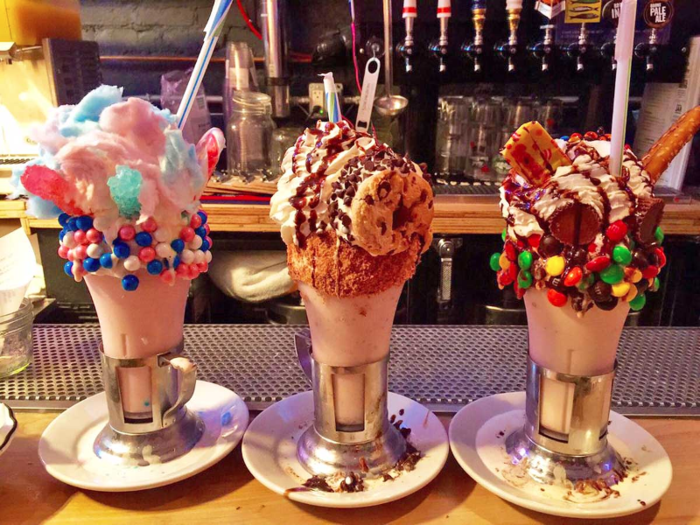 Milkshake, Black Tap Craft Burgers & Beer