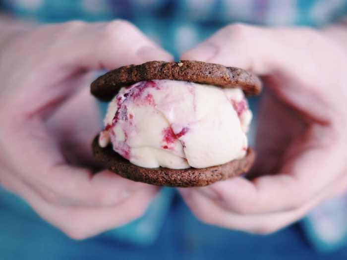 Ice cream sandwich, Blu Top Ice Cream