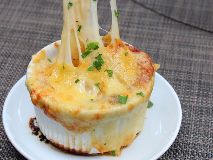 French onion soup, WeHo Bistro