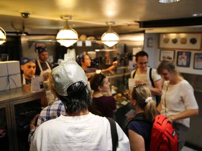 During peak times, you can expect to wait an hour for one of these coveted cookies.