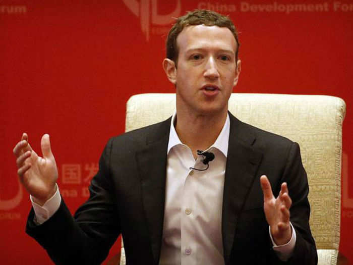 Mark Zuckerberg, CEO and founder, Facebook