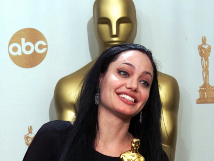 By 1999, she was holding an Academy Award for Best Supporting Actress for her performance in "Girl, Interrupted."