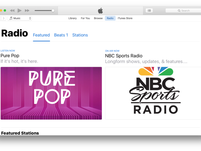 Apple Music has a new design in iTunes.